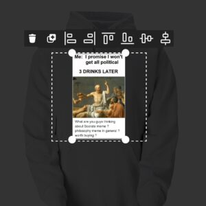 designa hoodie egen design